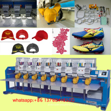 Elucky hot sale 8 head/eight head baseball cap/sports shoes/t-shirt embroidery machine